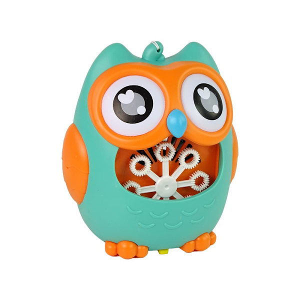 Soap Bubble Machine Owl Sound Mint