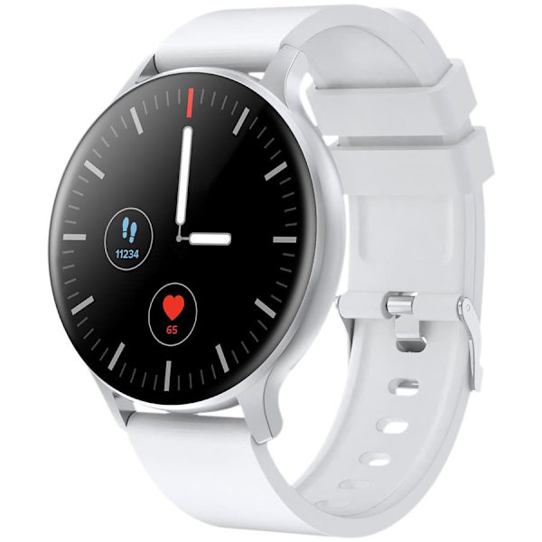 CANYON Badian SW-68, Smartwatch, Realtek 8762CK, 1.28''TFT 240x240px; RAM : 160KB,  Lithium-ion polymer battery, 3.7V 190mAh Include, Silver Zinc allo