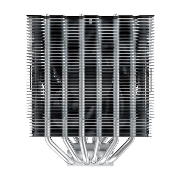 Montech METAL DT24 BASE computer cooling system Processor Air cooler 12 cm Black 2 pc(s)