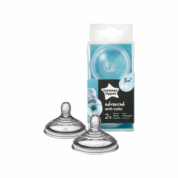 Tommee Tippee teat medium flow anti-colic 2pcs 42112853