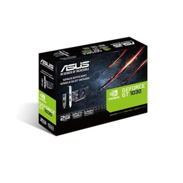 Asus | NVIDIA | 2 GB | GeForce GT 1030 | GDDR5 | HDMI ports quantity 1 | PCI Express 3.0 | Memory clock speed 6008 MHz | Processor frequency 1266 MHz Sort, Blå