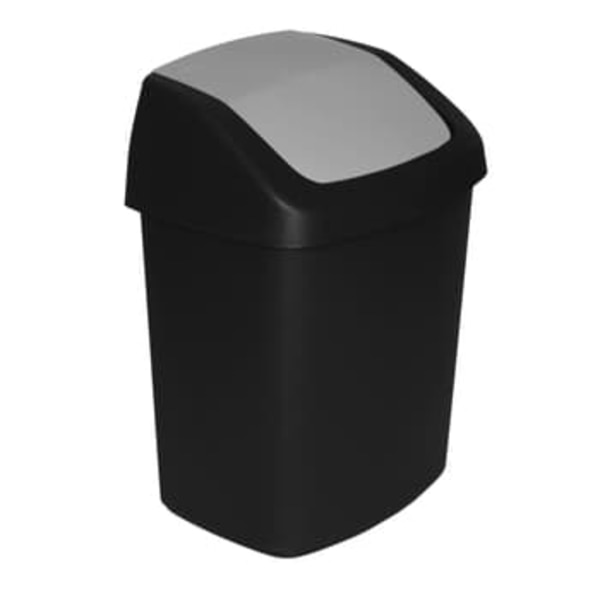 Curver Swing-Top 50 L Rectangular Plastic Black, Grey
