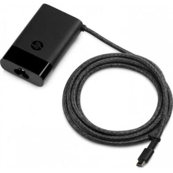 HP USB-C 65W Laptop Charger Sort