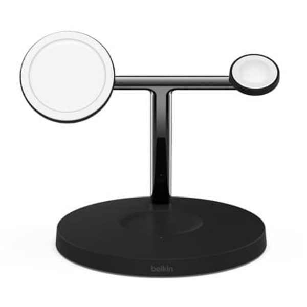 Belkin | Pro MagSafe 3in1 Wireless Charging Stand + AC Power Adapter | BOOST CHARGE Sort