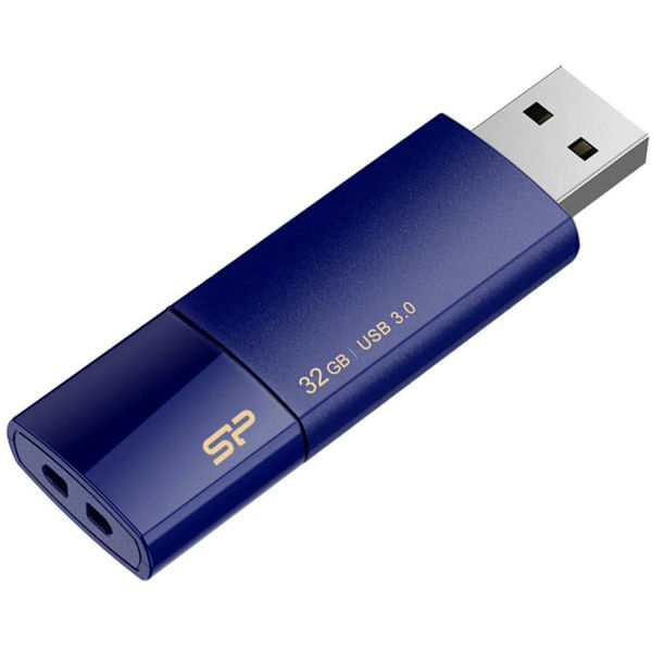 Silicon Power flash drive 32GB Blaze B05 USB 3.0, dark blue