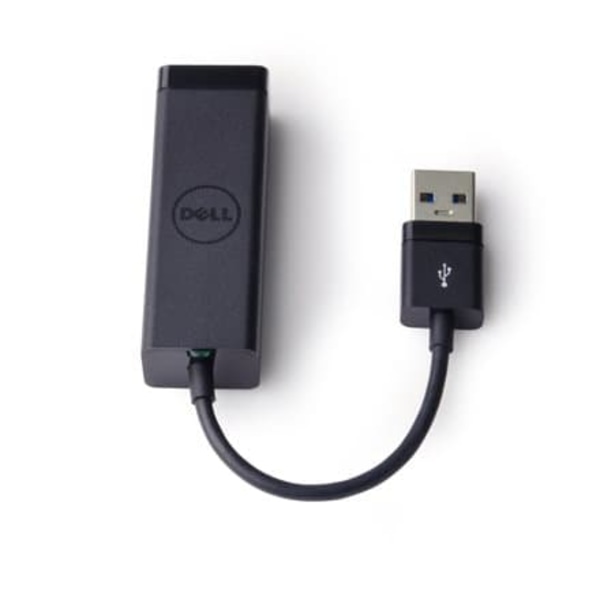 Dell | USB-A 3.0 to Ethernet (PXE Boot) | Black | Adapter Sort