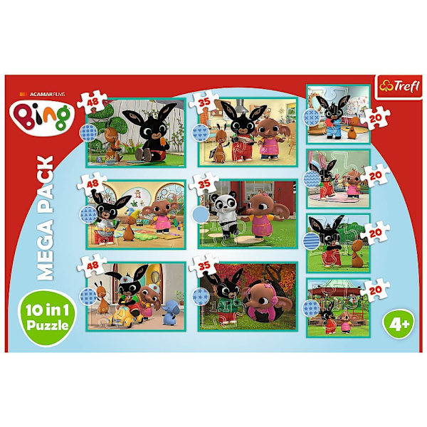 TREFL BING Puzzle 10 in 1 set