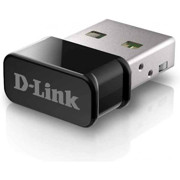 D-Link | DWA-181 | AC1300 MU-MIMO Wi-Fi Nano USB Adapter | Wireless Svart