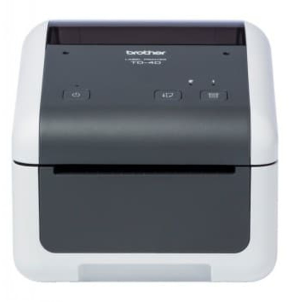 TD-4410D DT 203DPI 4IN PRINTER/LABEL/RECEIPT ALL EXC UK/IRE IN Grå, Vit
