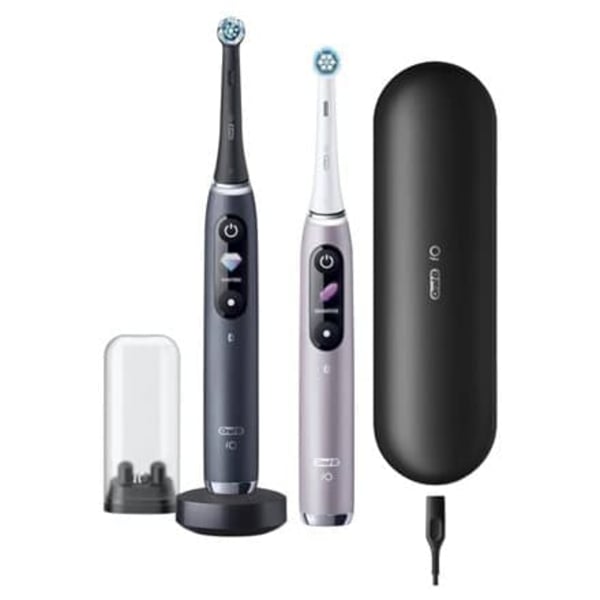 Oral-B | Electric Toothbrush | iO 9 Series Duo | Rechargeable | For adults | Number of brush heads included 2 | Number of teeth brushing modes 7 | Bla