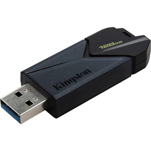 Kingston 128GB Portable USB 3.2 Gen 1 DataTraveler Exodia Onyx