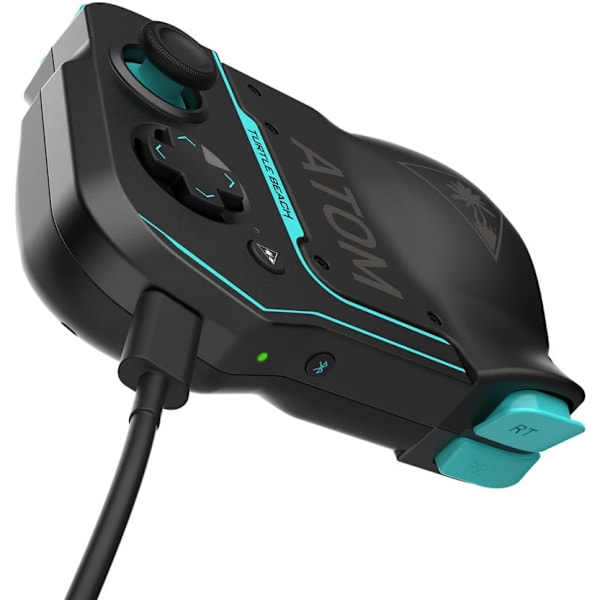 Turtle Beach controller Atom Android, black/teal