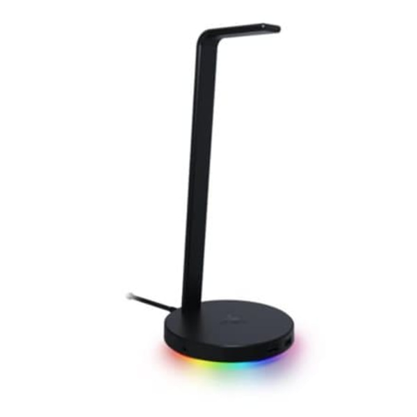 Razer Base Station V2 Chroma, Black, 2 x USB 3.1 ports, 1 x 3.5mm combo port with built-in DAC, 7.1 surround sound, Razer Chroma™ RGB, Aluminum constr