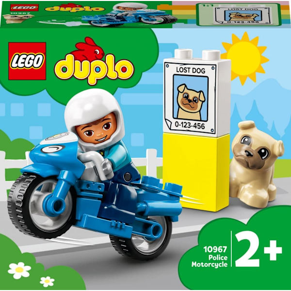 Klocki DUPLO 10967 Motocykl policyjny