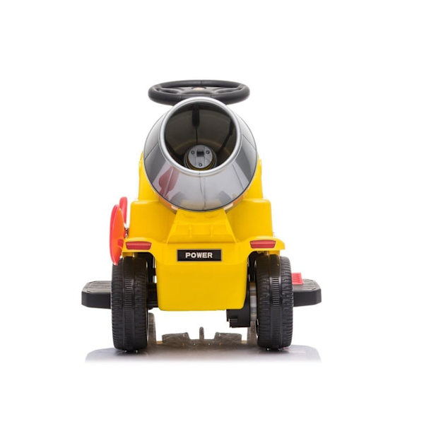 Battery-Powered Vehicle Concrete Mixer Sounds