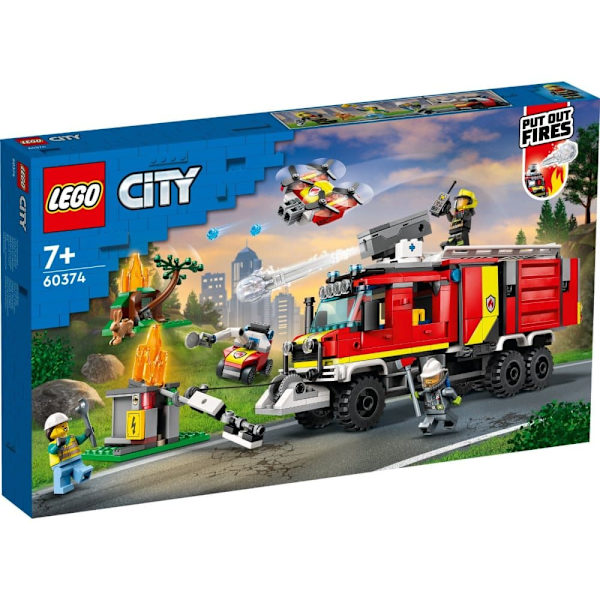 Klocki City 60374 Terenowy pojazd straży pożarnej