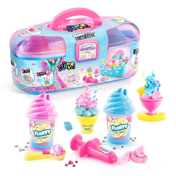 SO SLIME set Fluffy case