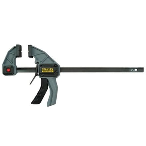 Stanley Tools FatMax XL Trigger Clamp 300mm, STA083239 The Stanley Tools FatMax XL Trigger Clamp has a tough, heat treated steel I beam bar that provi