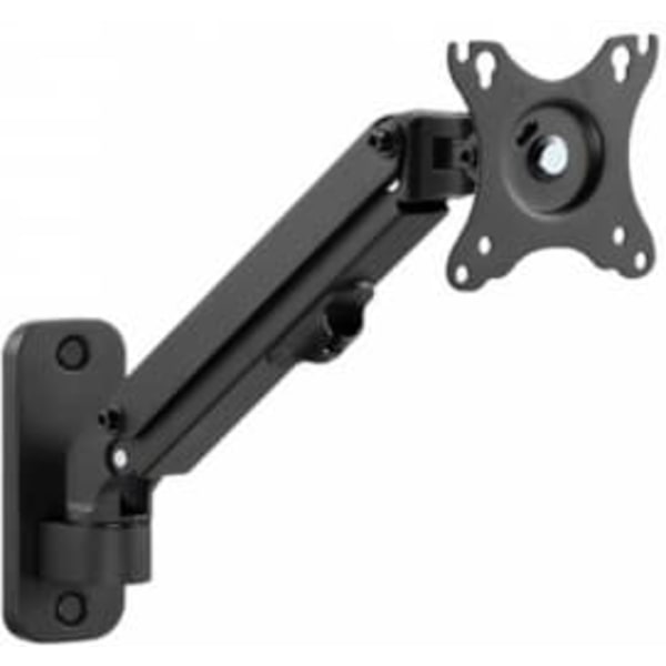 Gembird MA-WA1-01 monitor mount / stand 68.6 cm (27") Black Wall Sort