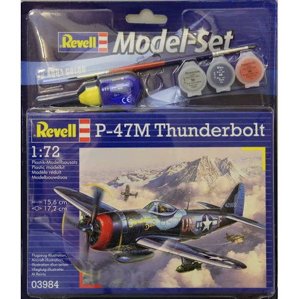 Model plastikowy model set P-47 M Thunderbolt