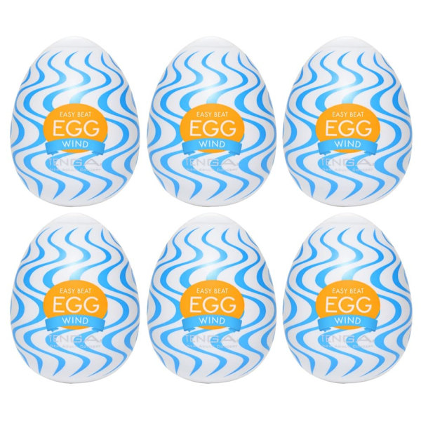 Tenga Egg Wind Pack of 6