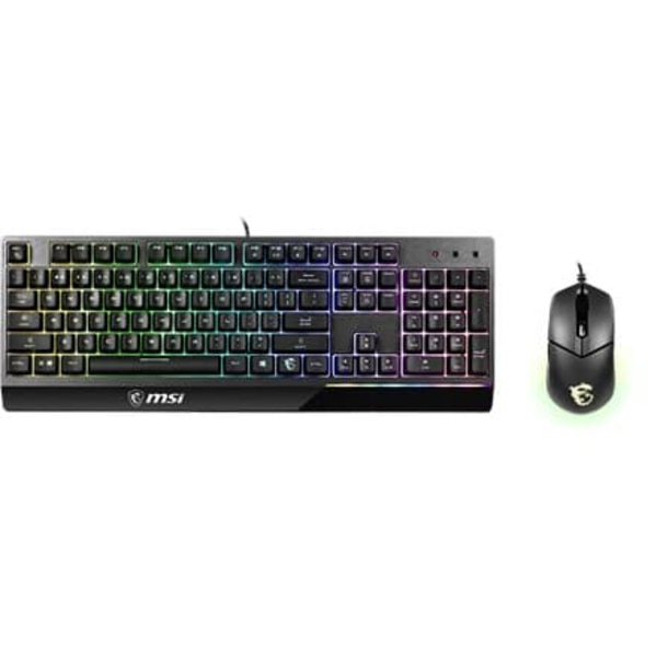MSI Vigor GK30 COMBO US | MSI | Vigor GK30 COMBO | Keyboard and Mouse Set | Wired | RGB LED light | US Sort
