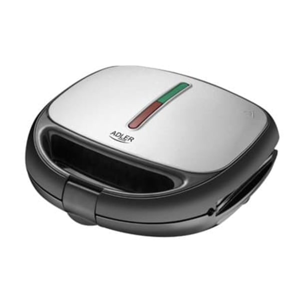 Adler | Sandwich maker | AD 3040 | 1200 W | Number of plates 5 | Number of pastry 2 | Ceramic coating | Black