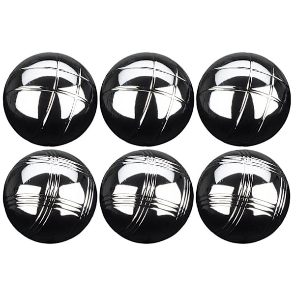 Petanque set GET & GO Jeu De Boules 52JV CHR 6pcs Chrome