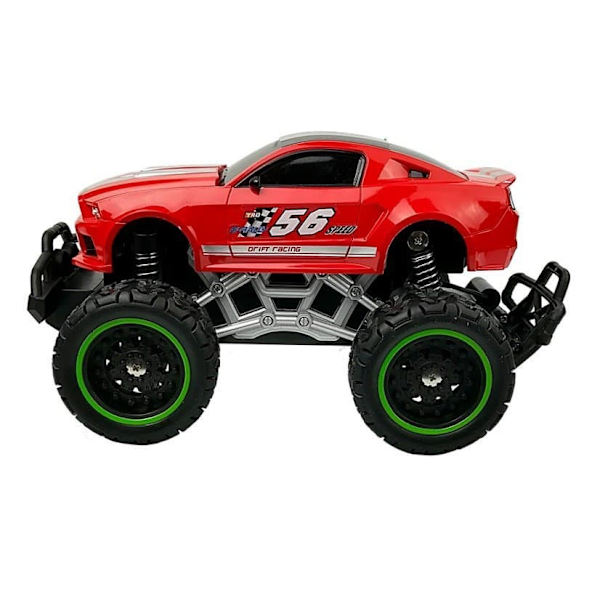 Remote controlled Car Off-road R/C Red High Wheels