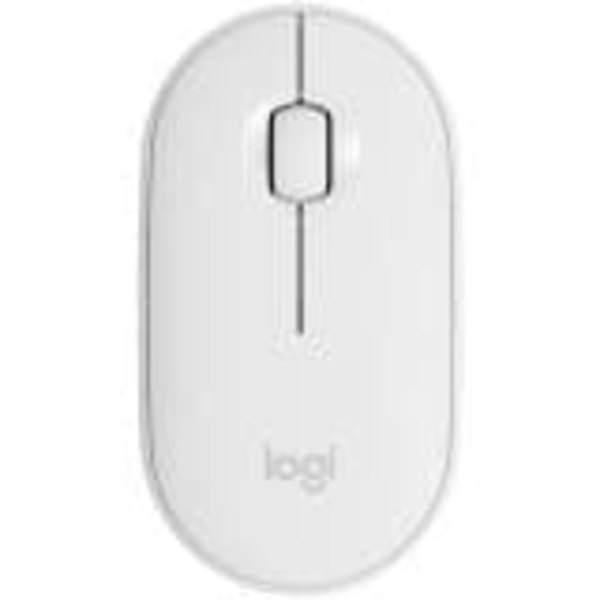 LOGITECH M350S Pebble 2 Bluetooth Mouse - TONAL WHITE