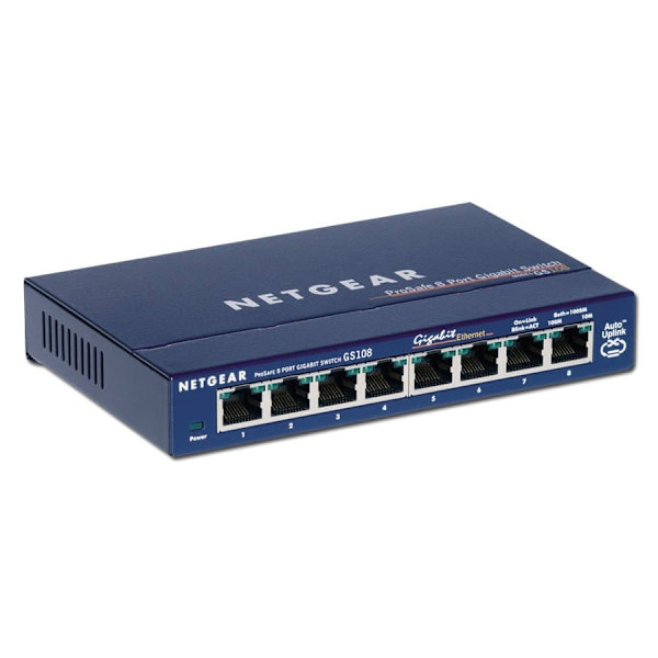 NETGEAR Gigabit Switch 8xRJ45 10/100/1000 8port Lifetime Warranty EN