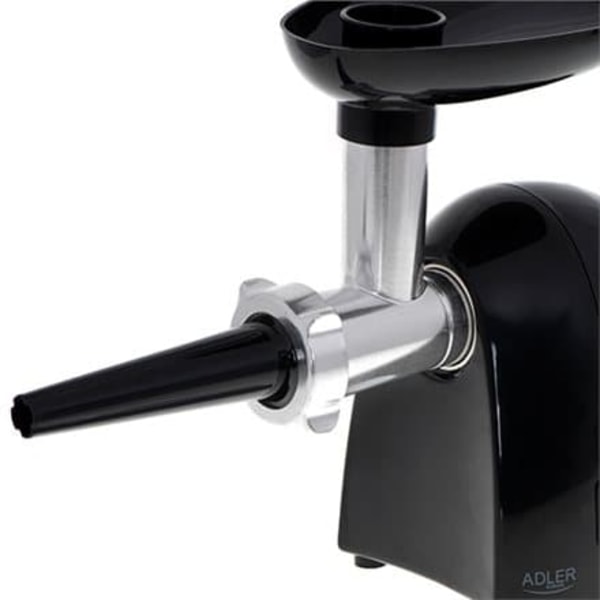 Adler | Meat mincer | AD 4811 | Black | 600 W | Number of speeds 1 | Throughput (kg/min) 1.8 | 3 replaceable sieves: 3mm for grinding poppies and prep