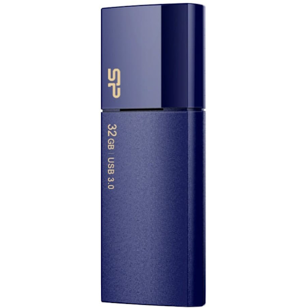 Silicon Power flash drive 32GB Blaze B05 USB 3.0, dark blue