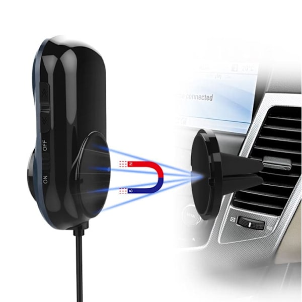 Modulator FM Bluetooth FMT-B4, negru