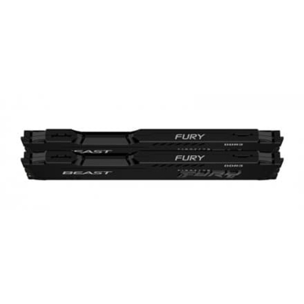 Kingston DRAM 32GB 3200MT/s DDR4 CL16 DIMM (Kit of 2) 1Gx8 FURY Beast Black