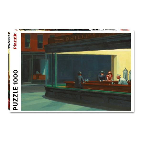 Puzzle Hopper the nighthawks, 1000 pcs