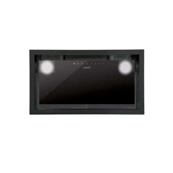 CATA | Hood | GC DUAL A 45 XGBK | Canopy | Energy efficiency class A | Width 45 cm | 820 m³/h | Touch control | LED | Black glass Sort