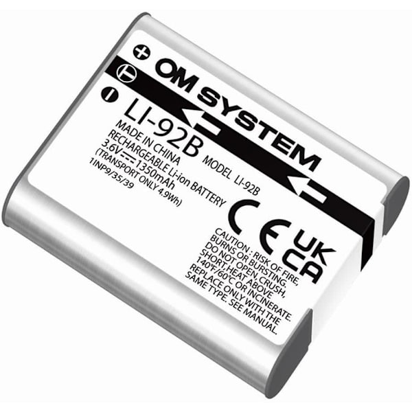 OM SYSTEM battery LI-92B