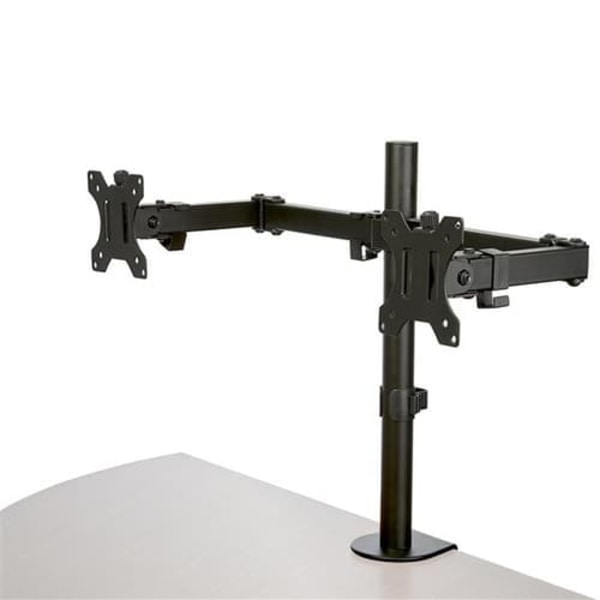 DESK MOUNT DUAL MONITOR ARM/UP TO 32IN MONITORS - CROSSBAR Sort