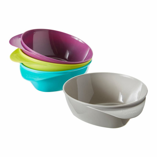 Tommee Tippee bowls Easy Scoop, 4pcs., 44671493