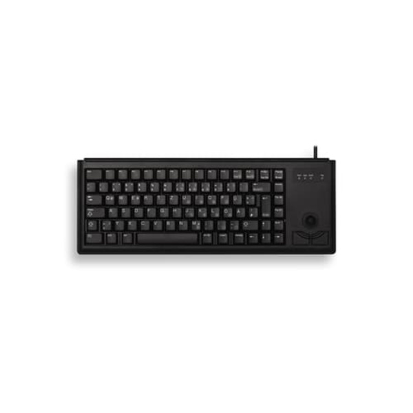 CHERRY G84-4400 BLACK KEYBOARD/USB TRACKBALL Sort