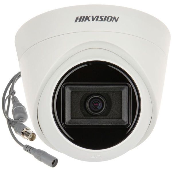CAMERA TURBOHD DOME 5MP 2.8MM IR40M (timbru verde 0.8 lei) Sort, Hvit