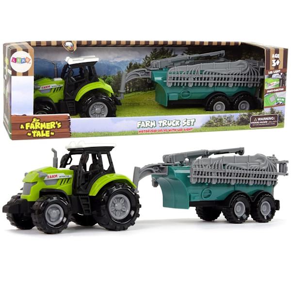 Farm Tractor with Sprayer Farm Sound Green