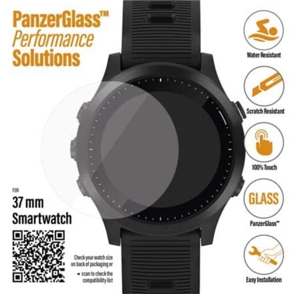 PanzerGlass Screen protector for SmartWatch, 37 mm