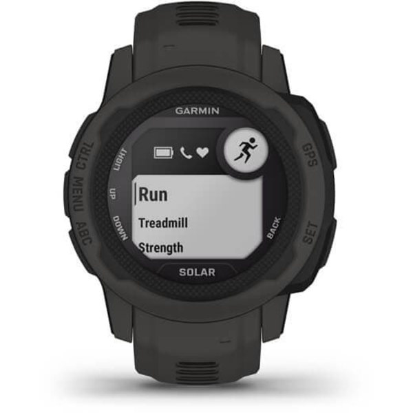 Garmin Instinct 2S Solar 2.01 cm (0.79") MIP 40 mm Digital 156 x 156 pixels Graphite GPS (satellite)