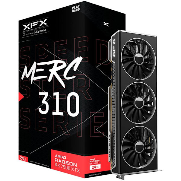 XFX MERC 310 AMD Radeon RX 7900 XTX 24 GB GDDR6