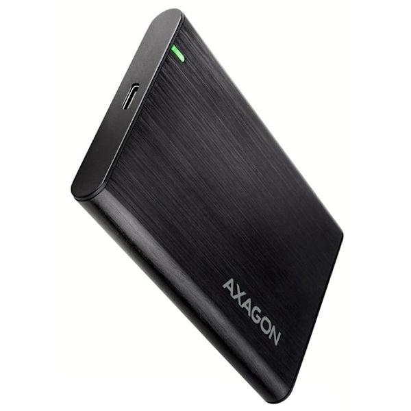 AXAGON Screwless aluminum USB 3.2 Gen 1 - SATA 6G external box for 2.5" SSD/HDD | EE25-A6C