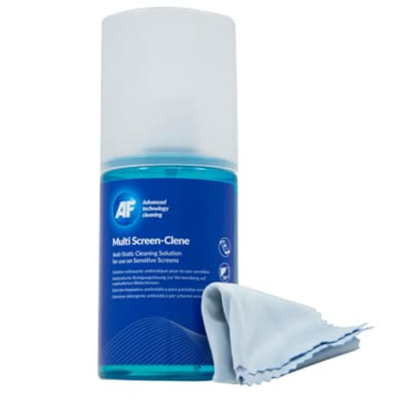 Universal Multi-Screen TFT/LCD cleaning solution 200ml and cloth AF