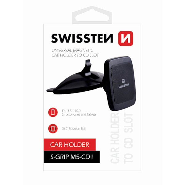 Swissten S-Grip M5-CD1 Universal Car CD / Radio Holder For Tablets / Phones / GPS