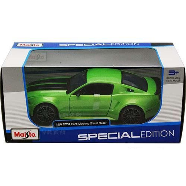 Model kompozytowy Ford Mustang Street Racer zielony 1/24